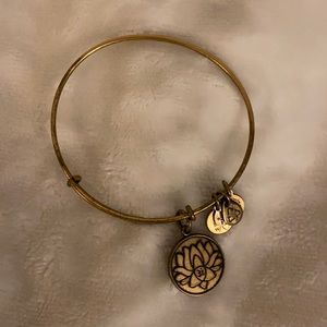 Alex and Ani Lotus Flower Bangle